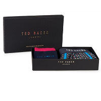 TED BAKER ASSORTED HEART PRINT SOCK AND BOXER SET - £30