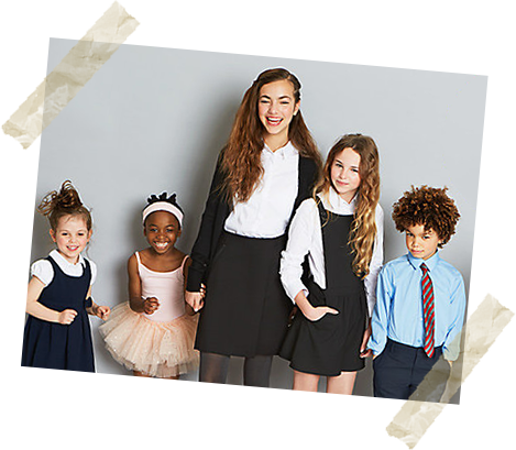 Get set for the year ahead with innovative schoolwear that grows with them. Prices start at £1.49
