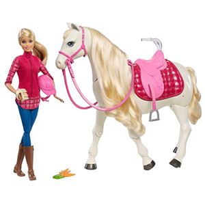 barbie dream doll and horse - smyths