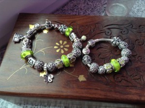 Mother and Dauther Pandora bracelet