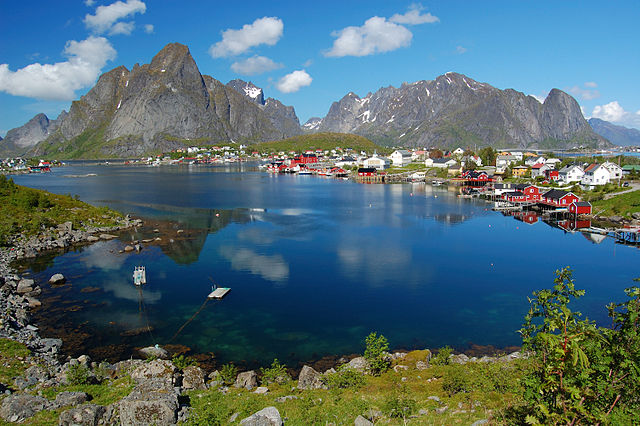 Reine in Lofoten, Northern Norway