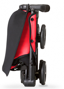 folding and unfolding travel stroller