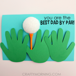 Father's Day Card - Best Dad By Par