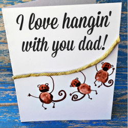 Father's Day Card - Daddy's Little Monsters