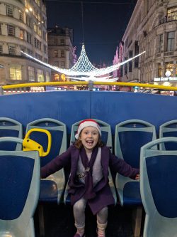 London Christmas Lights - The Original Tour - First on the Bus!