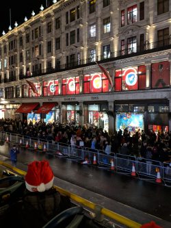 Hamleys Windows Christmas 2018