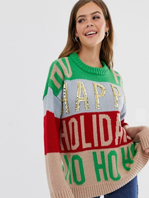 ASOS womens Christmas jumper