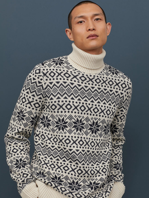 H&M mens Christmas Jumper