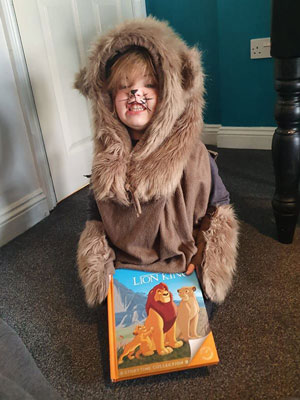 World Book Day Lion King