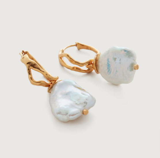 Mother's Day Monica Vinader earrings