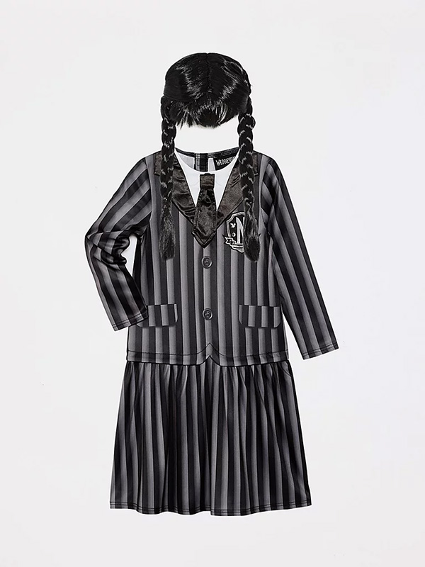 George Wednesday Addams Kids Halloween Costume
