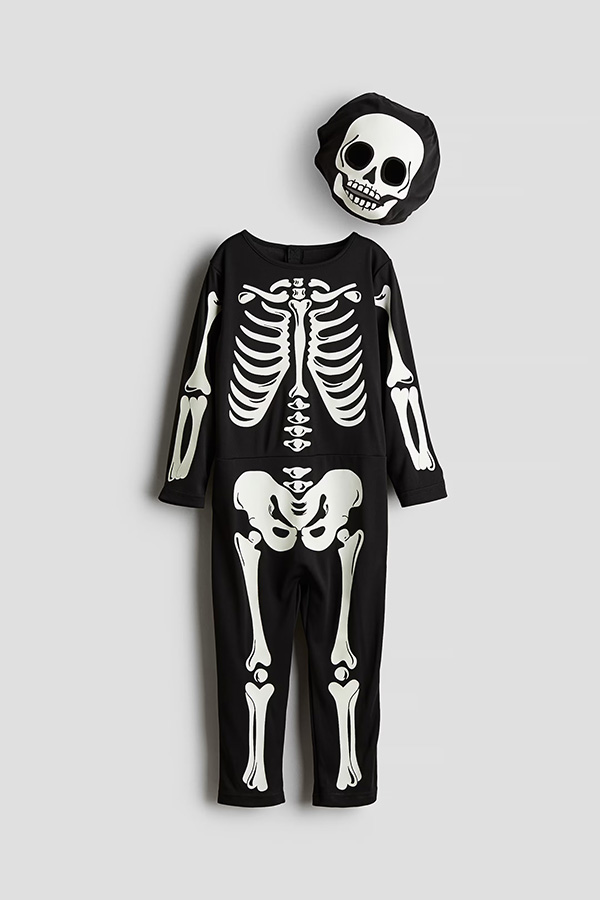 H&M, Skeleton Kids Halloween Costume