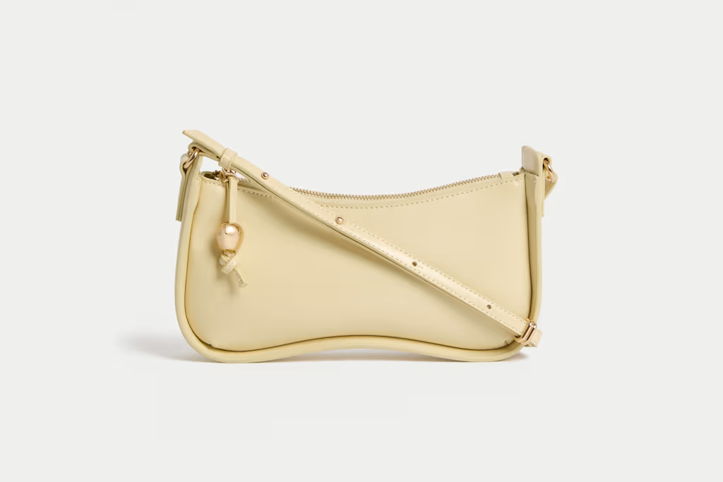 Marks & Spencers Bag Butter Yellow