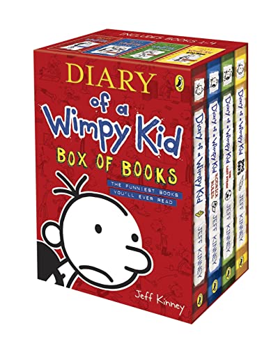 World of Books Diary of A Wimpy Kid Series - flight entertainment for kids