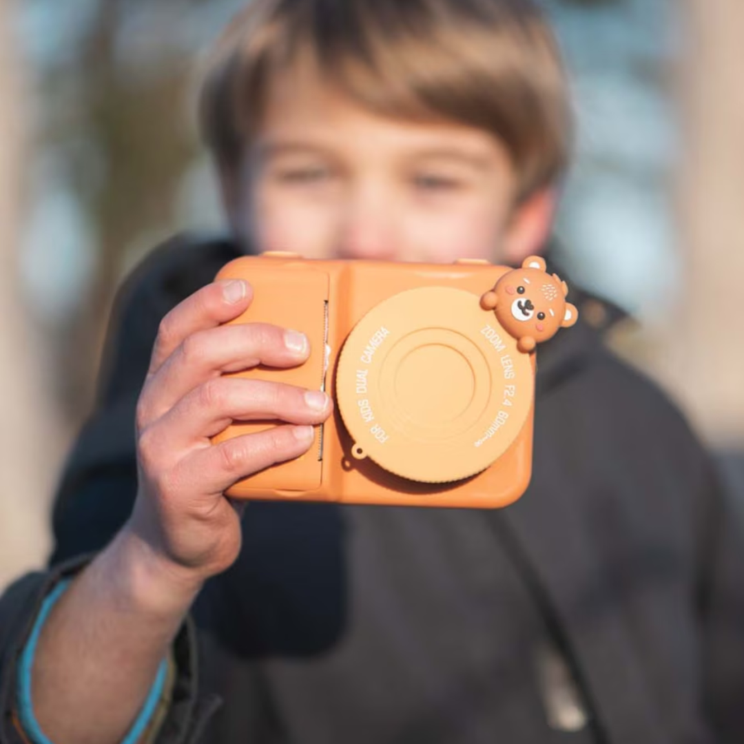Zoo Print Bear P2 Camera - Gift ideas for older siblings