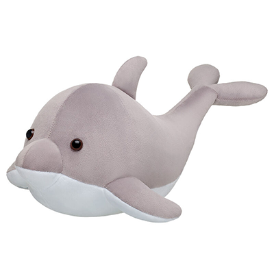Build-A-Bear Dolphin Plushie - kids flight entertainment