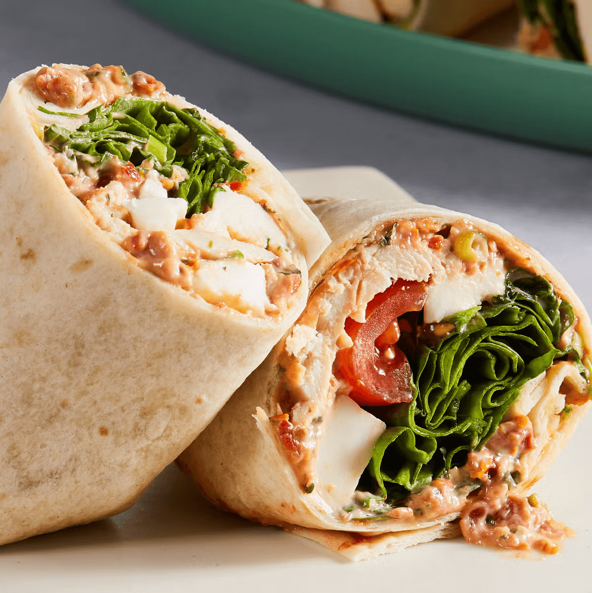 Tuscan Chicken Wrap - Kids Packed Lunches
