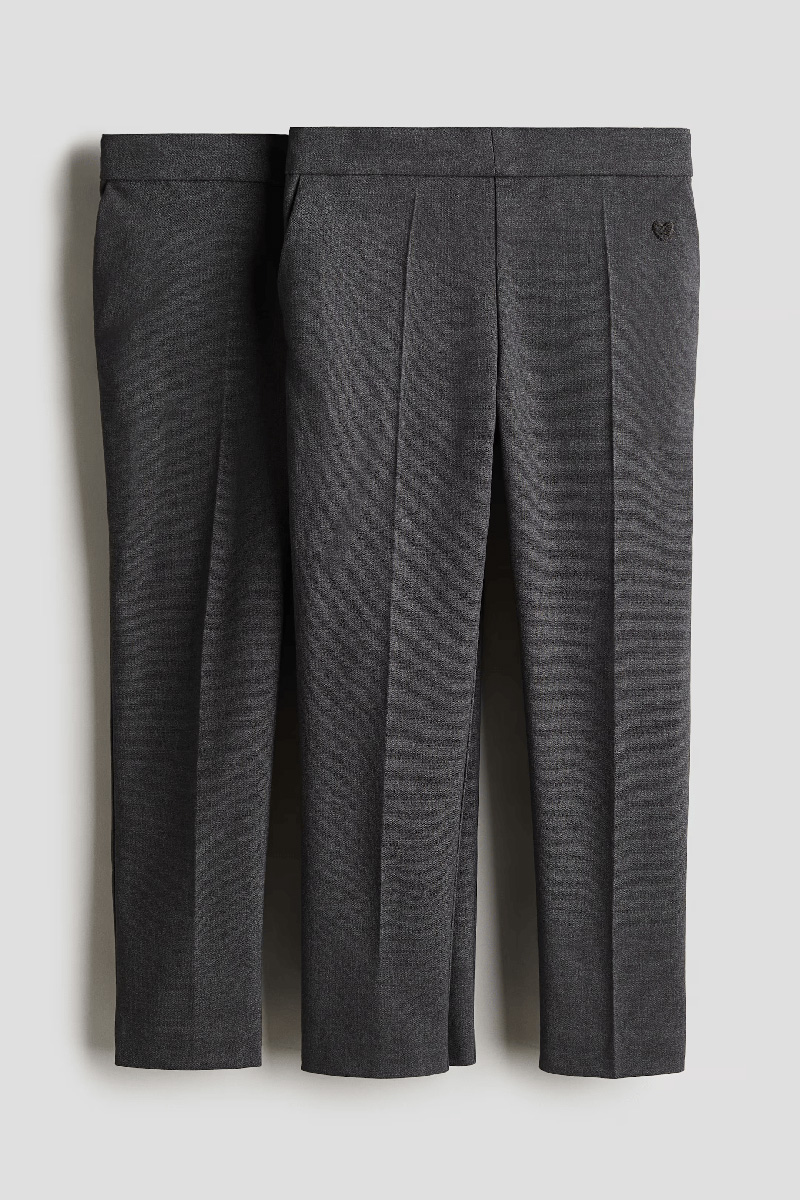 H&M 2 pack school trousers