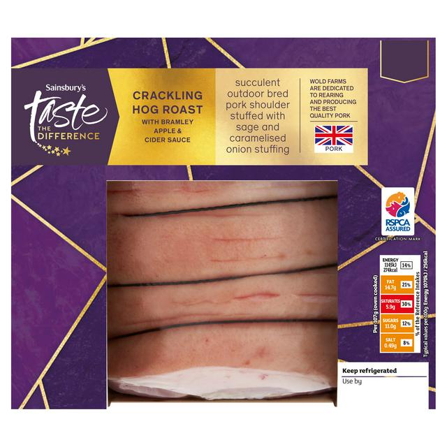 Sainsbury's Crackling Hog Roast, Taste the Difference