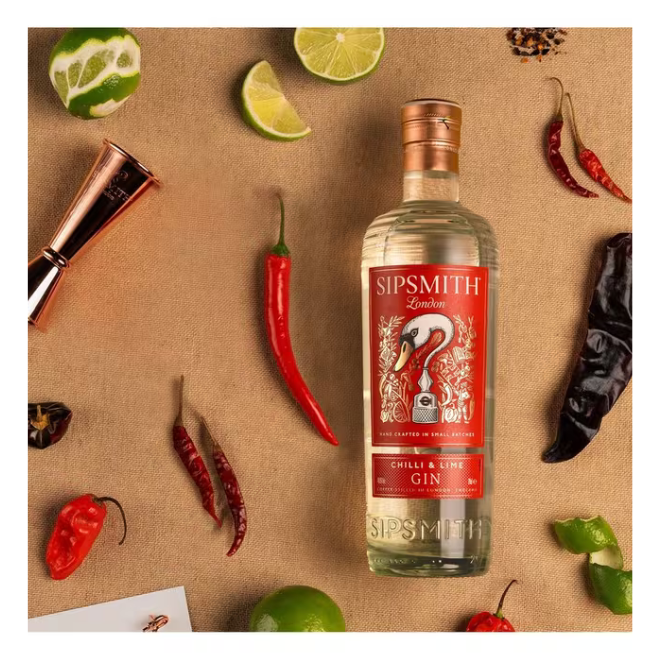 John Lewis Sipsmith Gin Valentine's Gift