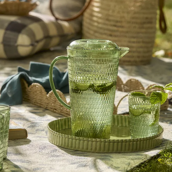 Cox & Cox Picnic Jug and Tumbler Set