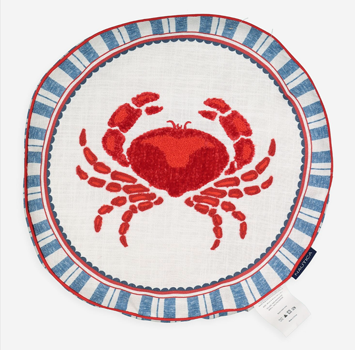 April 2026 Products We Love - TK Maxx Crab Cushion
