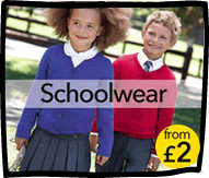 Schoolwear from &pound;2
